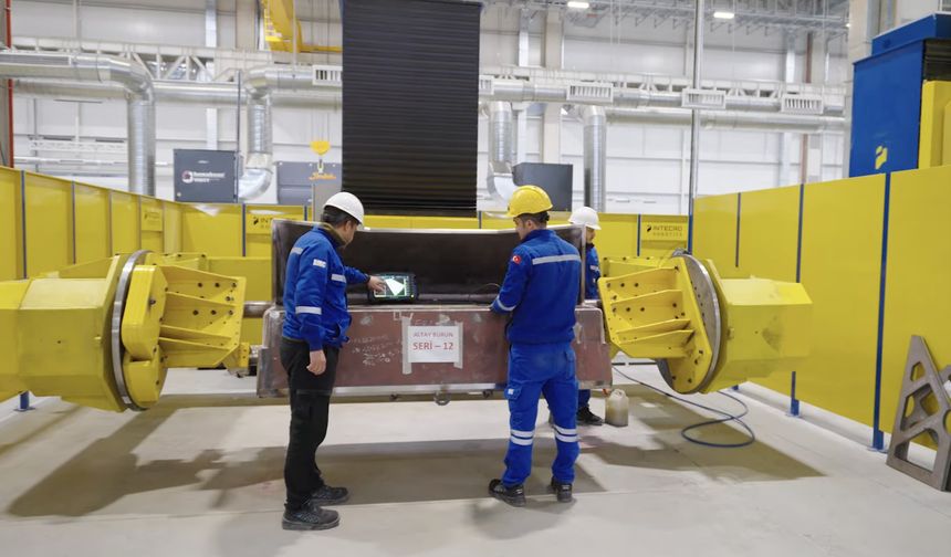 Yerli üretim robotlar ALTAY Tankı için çalışıyor