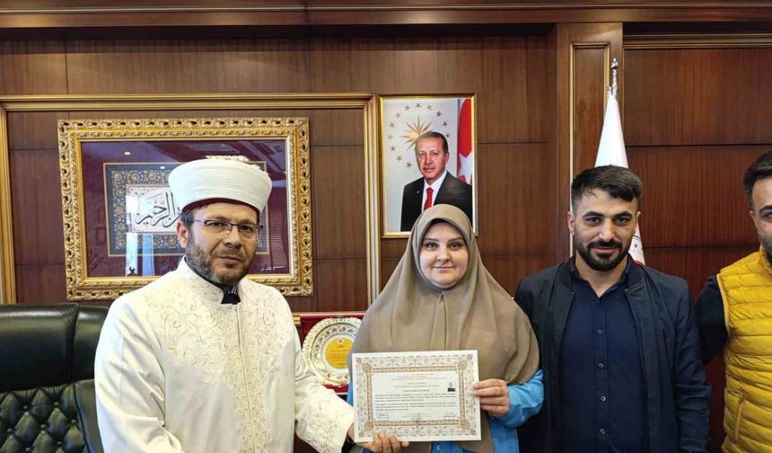 Polonyalı gelin, Bingöl’de müslüman oldu