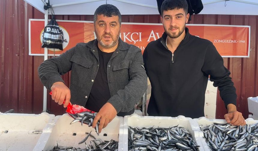 Zonguldak’ta hamsinin fiyatı 75 liraya düştü