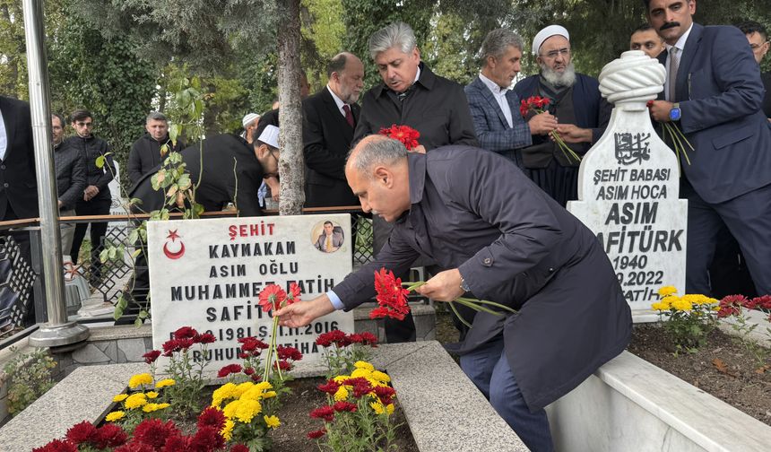 Kaymakam Safitürk, şehadetinin 9. yılında memleketi Sakarya'da anıldı