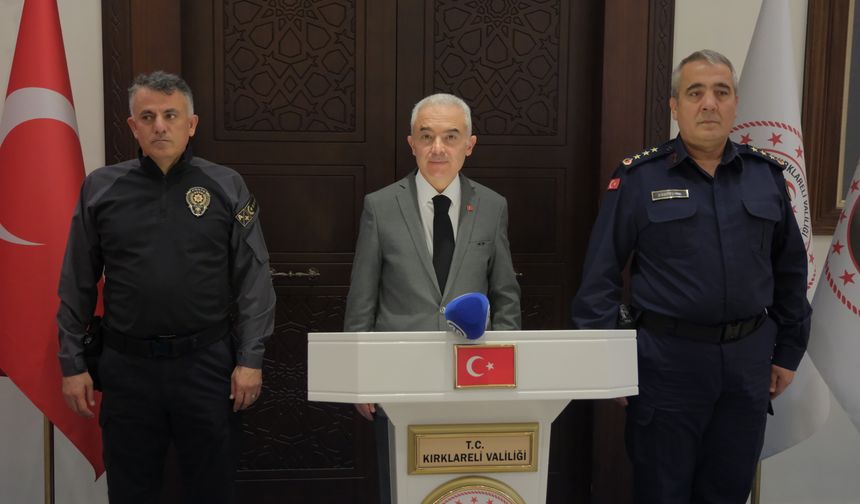 Kırklareli'nde geçen ay 9 göçmen kaçakçısı tutuklandı