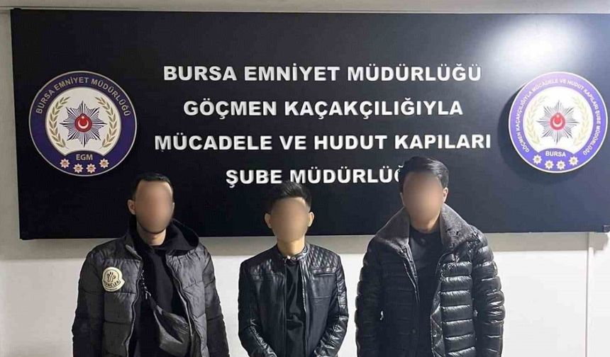 Bursa’da göçmen kaçakçılığına yönelik operasyon: 27 yabancı uyruklu şahıs yakalandı