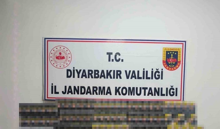 Diyarbakır’da 5 kilo işlenmiş altın ele geçirildi