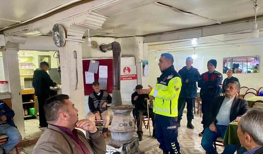 Jandarmadan vatandaşlara kış lastiği uyarısı