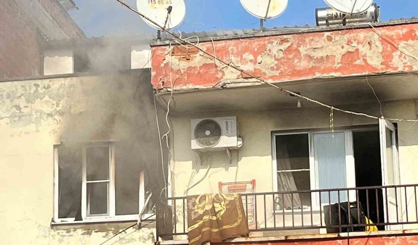 Nazilli’de ev yangını: 1 ölü, 3 yaralı