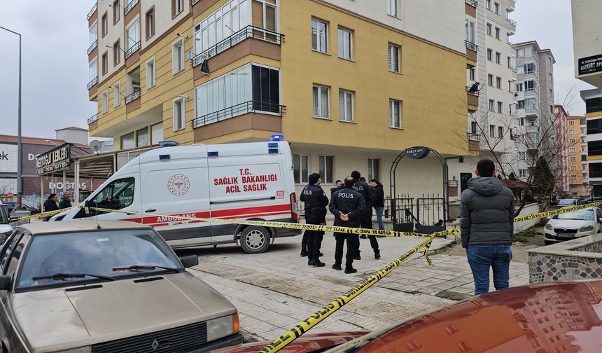 Çorum'da binanın 8. katından düşen kişi öldü