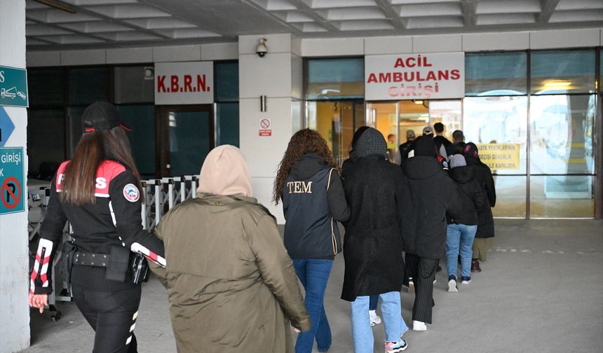 Edirne merkezli FETÖ operasyonunda 12 zanlı gözaltına alındı