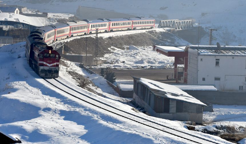 Kars, Ardahan ve Erzurum'da sulak alanları buz kapladı