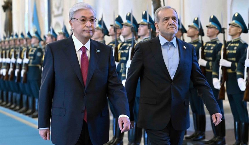 Kazakistan ile İran arasında 8 işbirliği anlaşması imzalandı