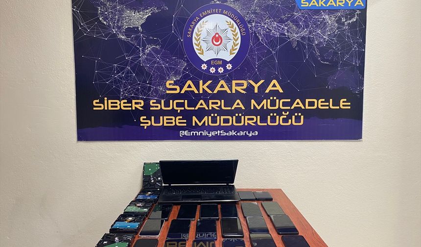 Sakarya merkezli dolandırıcılık operasyonunda 14 şüpheli tutuklandı