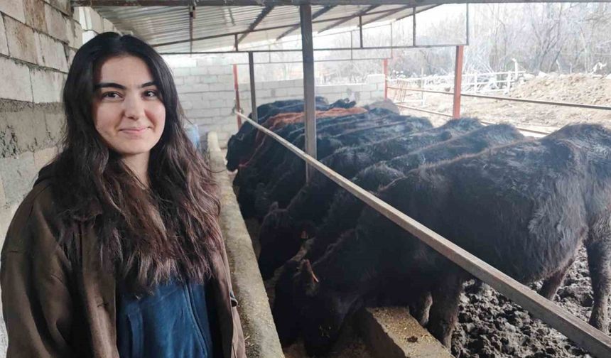 Atama beklerken hayvancılığa başladı