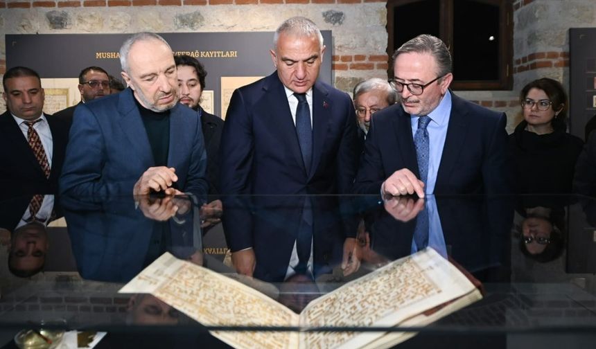 Bakan Ersoy: 'TÜYEK yazma eser alanındaki küresel liderliğini daha da güçlendirdi'