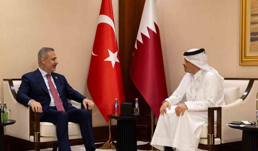 Bakan Fidan, Katarlı mevkidaşı Al Thani ile görüştü