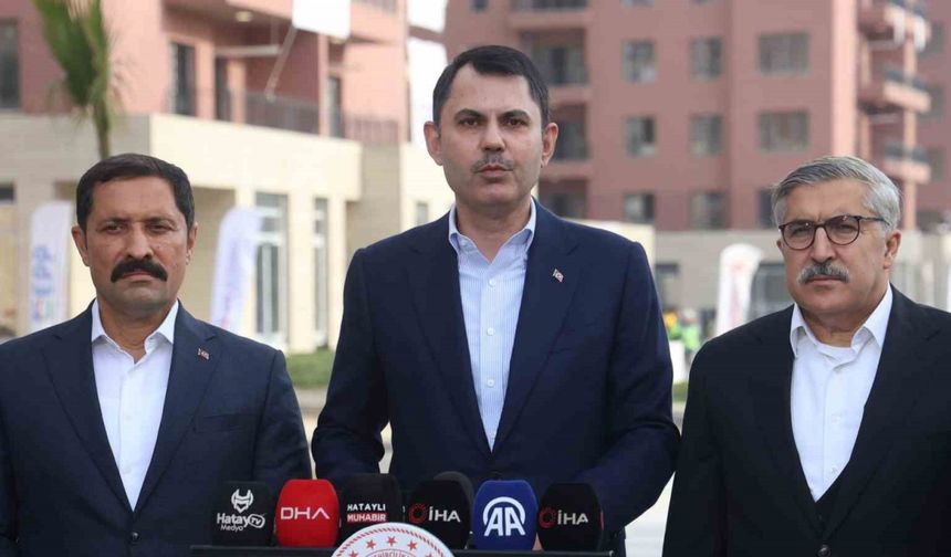 Bakan Kurum açıkladı: Yüzyılın Sosyal Konut Projesi’nde geçerli başvuru sayısı 5 milyon 242 bin 766