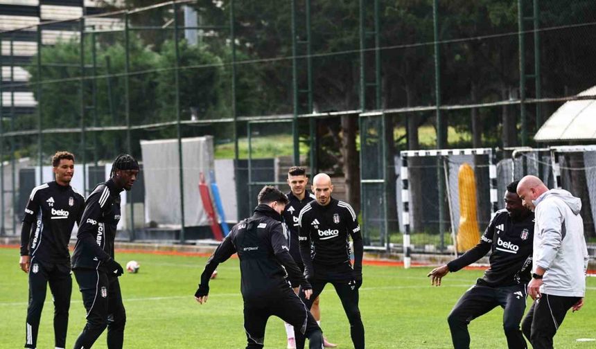 Beşiktaş, Trabzonspor maçı hazırlıklarını tamamladı