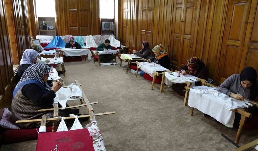 Binbir emekle yapılan ’Antep İşi Nakış’ UNESCO tarafından tescillendi