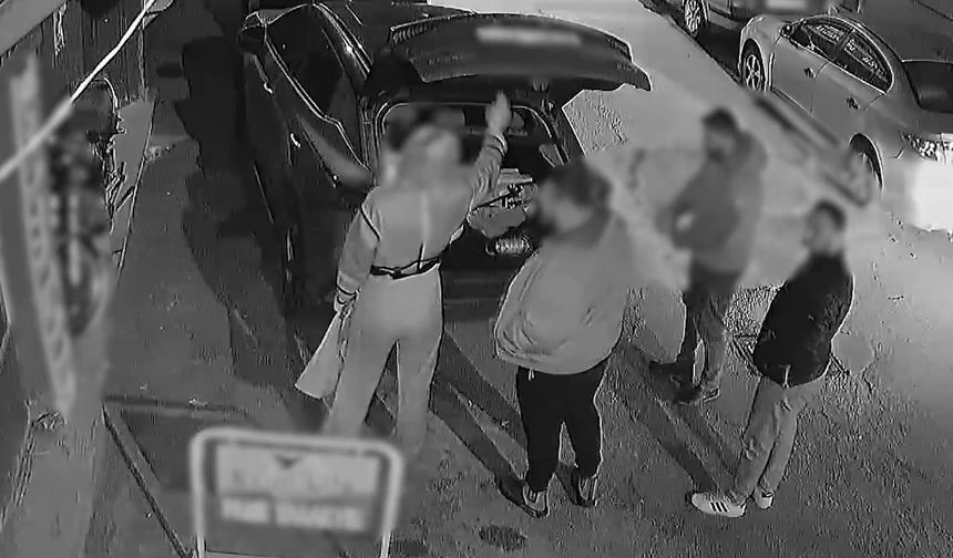 Ellerinde beyzbol sopası yüzlerinde kar maskesiyle gece yarısı vatandaşa kabusu yaşattılar