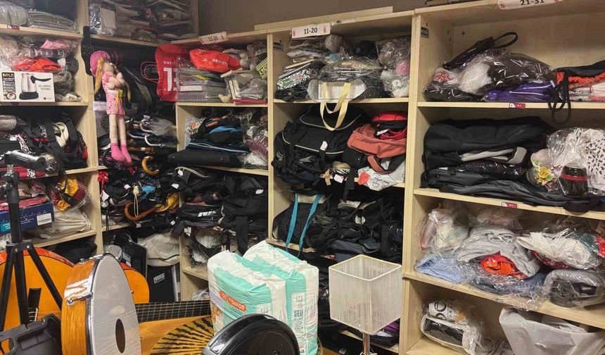 İstanbul'da toplu taşımada unutulan eşyalar arasında bisiklet, merdiven, ütü bile var