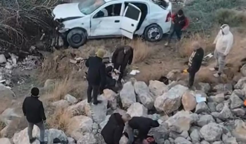 Malatya’da otomobil köprüden uçtu: 1 ölü, 2 yaralı