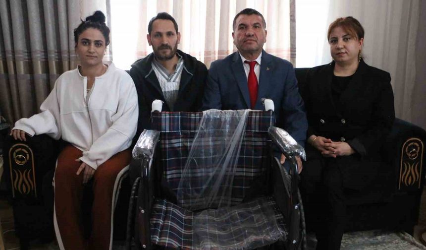 MHP Sur İlçe Başkanlığından Dünya Engelliler Gününde anlamlı destek