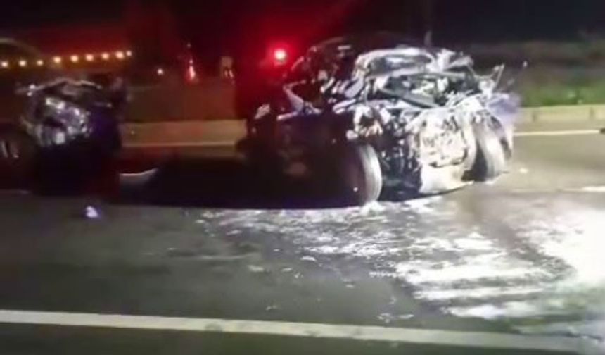 Tekirdağ’da feci kaza: 2 kardeş hayatını kaybetti, 1 kişi yaralandı