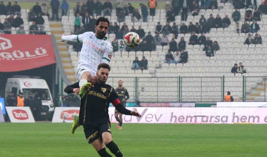 Trendyol Süper Lig: Konyaspor: 1 - Kayserispor: 1 (Maç sonucu)
