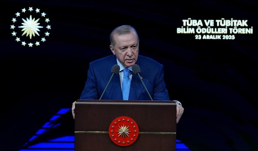 Cumhurbaşkanı Erdoğan: Üretmeye, geliştirmeye, yeni buluşlara imza atmaya devam edeceğiz