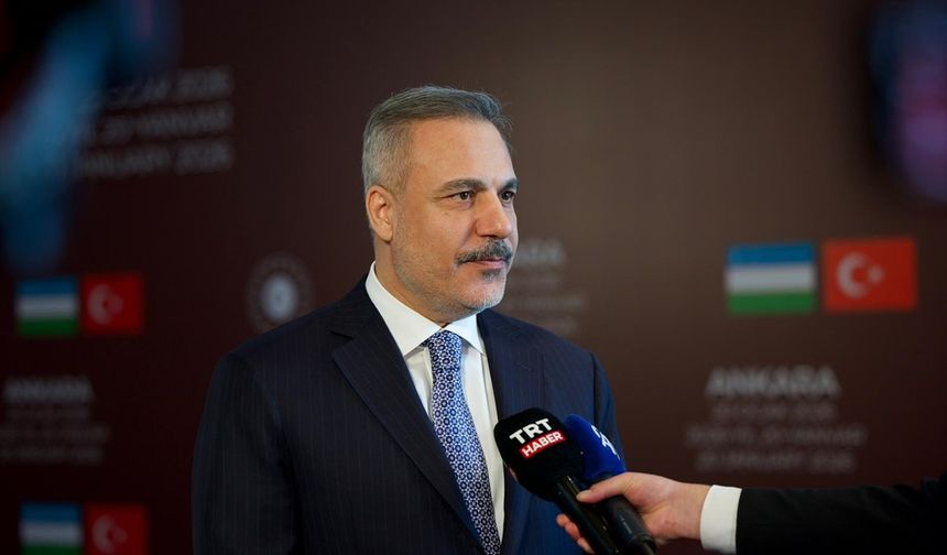 Bakan Fidan, Türkiye-Özbekistan 4+4 Mekanizması Toplantısı'nın ardından değerlendirmelerde bulundu: