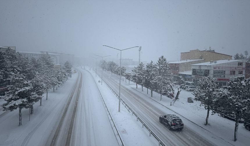 Karadeniz'deki 4 ilde kar nedeniyle 800 köy yolu ulaşıma kapandı