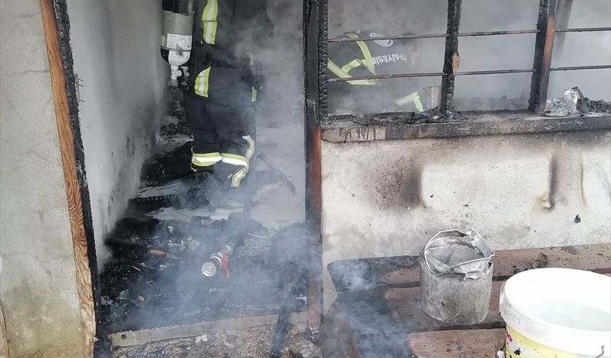 Osmaniye'de evde çıkan yangında 1 kişi öldü