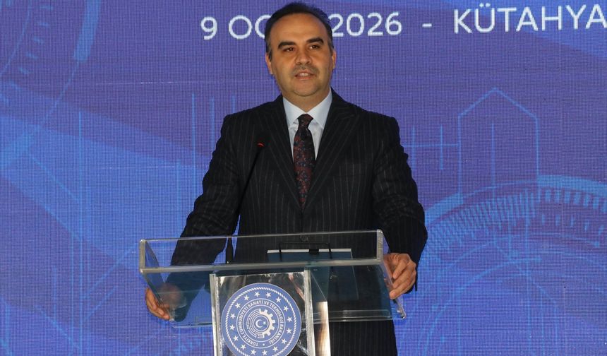 Sanayi ve Teknoloji Bakanı Kacır, Kütahya Sanayi ve Teknoloji Projeleri Açılış Töreni'nde konuştu