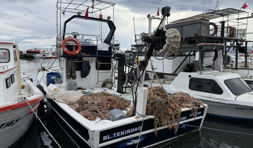Tekirdağlı küçük tekne balıkçıları karides için ağ atmaya hazırlanıyor