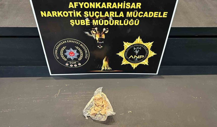 Afyonkarahisar polisinden dev uyuşturucu operasyonu