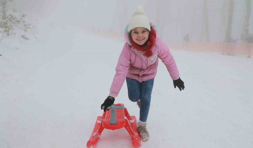 Çocuklar karne sevincini kızak şenliğinde yaşayacak