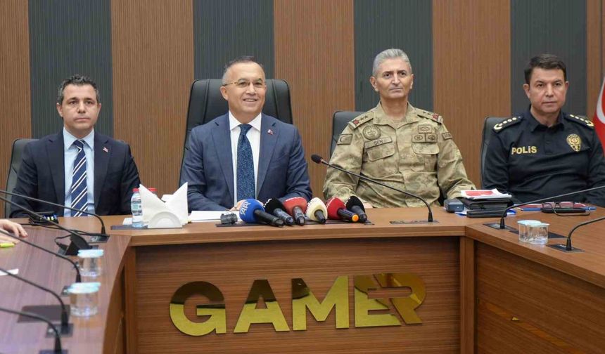 Gaziantep'te 626 terör operasyonu yapıldı, 662 kilo uyuşturucu ele geçirildi