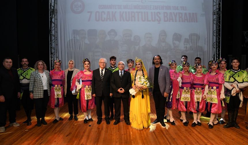 Osmaniye'de 'Destanların Dansı' sahnelendi