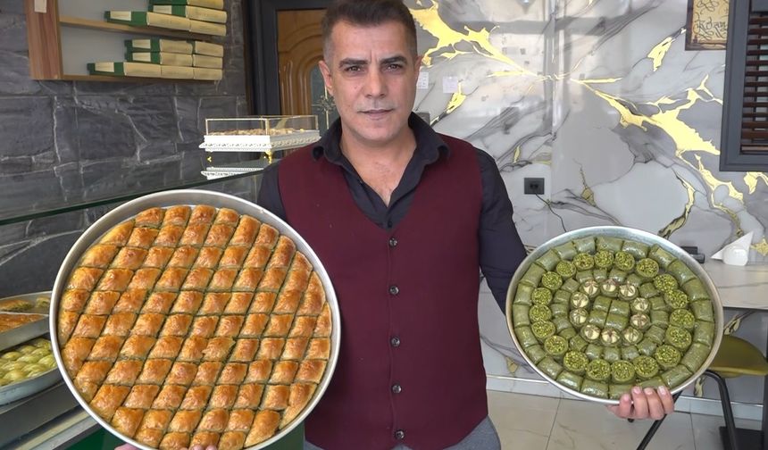 Yaklaşan Ramazan ayı öncesi baklava talepleri arttı