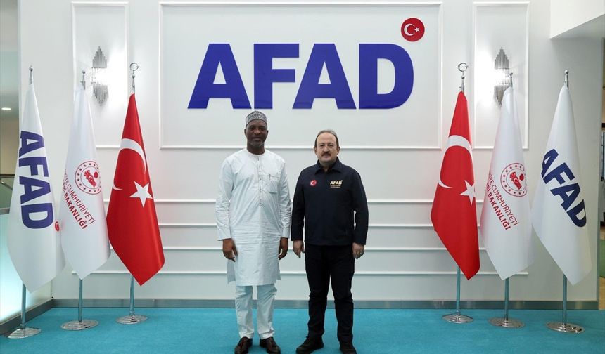 AFAD Başkanı Pehlivan, Gana İçişleri Bakanı Muntaka ile görüştü