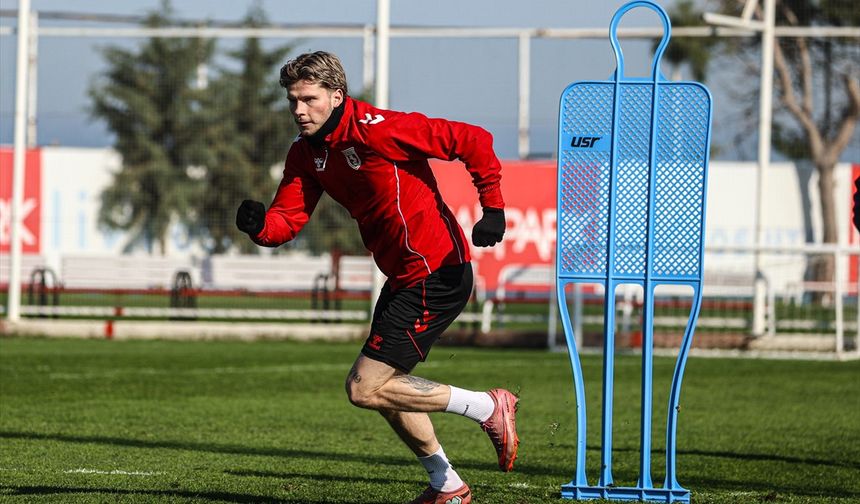 Samsunspor, Antalyaspor maçının hazırlıklarını sürdürdü