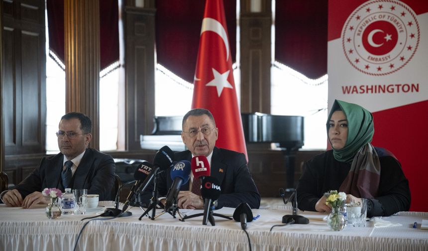 TBMM Dışişleri Komisyonu Başkanı Oktay, Washington'da Türk gazetecilere konuştu: