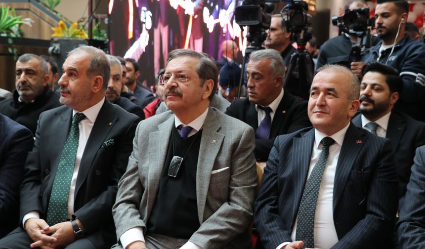 TOBB Başkanı Hisarcıklıoğlu, Elazığ'da fuar açılışında konuştu: