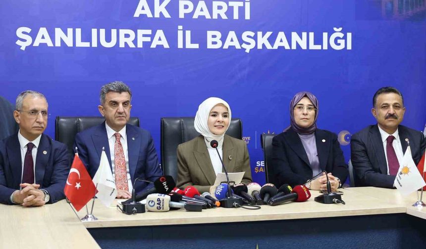 Aile ve Sosyal Hizmetler Bakanı Göktaş: 'Haziran 2023'ten bugüne Şanlıurfa'ya 46,5 milyar lira sosyal yardım aktardık