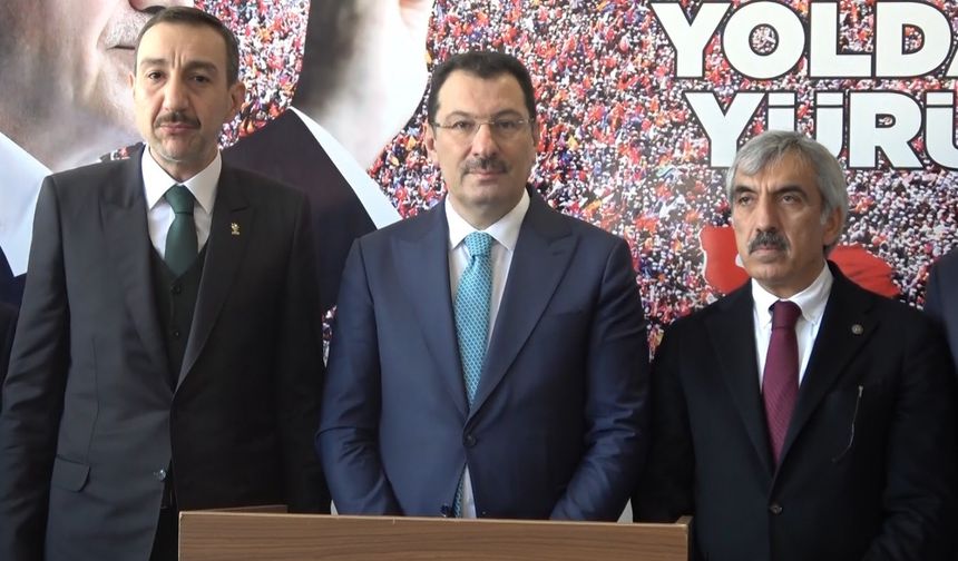 AK Parti Genel Başkan Yardımcısı Ali İhsan Yavuz: 'Seçim 2028'de, gündemimizde erken seçim yok'