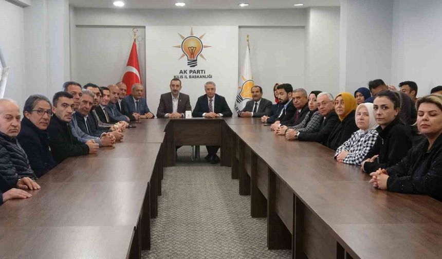 AK Parti Genel Merkez Yerel Yönetimler Başkan Yardımcısı Yanılmaz, Kilis'te