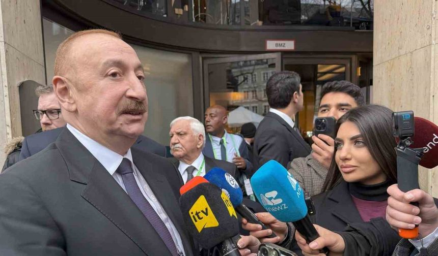 Azerbaycan Cumhurbaşkanı Aliyev: 'Bugün Azerbaycan hem Doğu'da hem Batı'da ihtiyaç duyulan bir ülkedir'