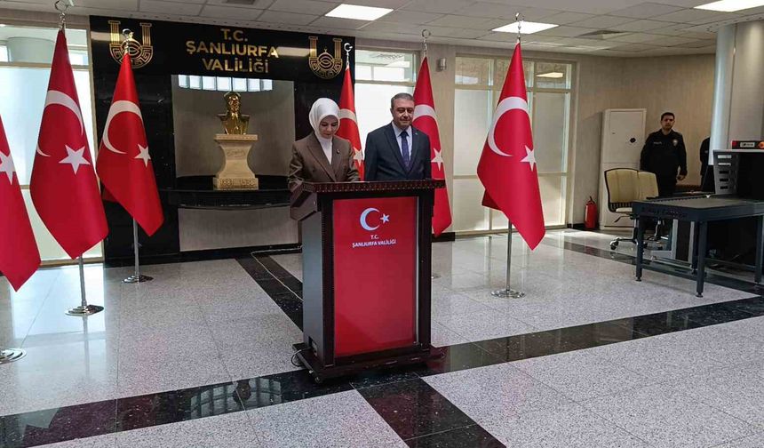 Bakan Göktaş, Şanlıurfa'da