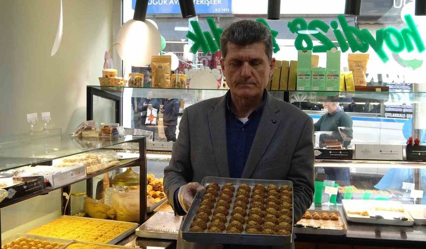 Giresun'da fındıklı tatlılar Ramazan sofralarına lezzet katıyor