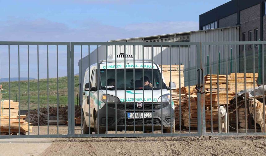 Kereste makinesinden fırlayan parça işçinin ölümüne neden oldu