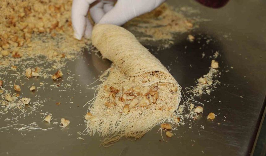 Ramazan'da 25 ton kadayıf satışı hedefleniyor
