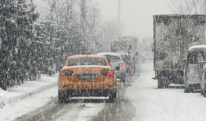Yüksekova'da yoğun kar yağışı